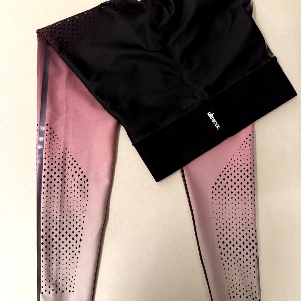 Ultracore Black and Pink  Leggings